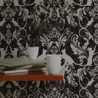 Reimagined Damask Wallpaper Design Challenge