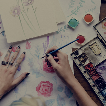 Hand-Drawn Florals Design Challenge
