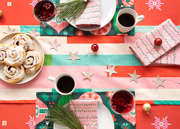 Classic Holiday Designs for Fabric